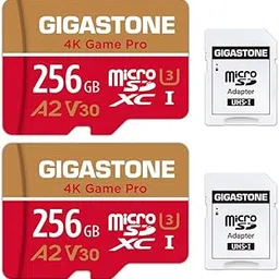 Gigastone 256Gb Micro Sd Card 2 Pack, 4K Game Pro, Microsdxc Memory Card For Nintendo-Switch, Gopro, Security Camera, Dji, Drone, Uhd Video, R/W Up To 100/60Mb/S, Uhs-I U3 A2 V30 C10-picture-28