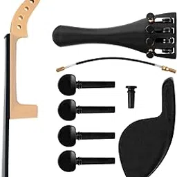 SECRET DESIRE Violin Accessories Kit Tailgut End Pin Accessories Violin DIY Parts 1 to 8 image 1