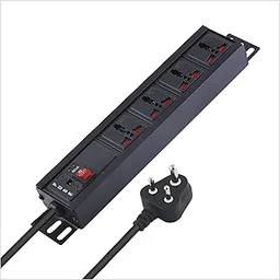 MX 4 Socket Extension Board Power Strip with Master Switch 15 amp Socket Switch Board Indicator Universal Sockets 2000w Extension Cord 1.5m International Socket Multi-Plug Socket for Home Office-image-24