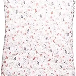 MOM'S HOME Baby Quilt Organic Cotton | Baby Blanket | 100X150 CM | 0-5 Year | Pack of 1 (Blossom, 0-5 Year)-picture-26