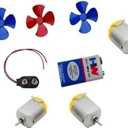Stookin 3 Pc 3-6 V Dc Motor 3 Fan Blade (Multicolor)-picture-10