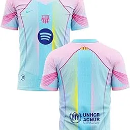 FCB DE Blue SPL Edition REQUALR FIT Football Jersey 2025/26 for (Kids & Mens)-picture-12