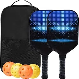 ATORSE Premium Pickleball Paddles Set Nonslip Grip with Carry Bag Portable Racquets Small Square|Sporting Goods|Tennis & Racquet Sports|Tennis|Racquets-image-29