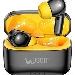 UBON Champion J8 Bluetooth TWS 40 Hrs Playtime, ANR Enabled | Low Latency | Fast Charge | v5.3 Bluetooth Earbuds, TWS Ear Buds Wireless Earphones with mic (Black)-picture-10