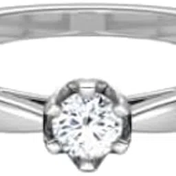 Venus Gems Gallery 1 Carat Diamond Ring Original Certified For Women & Girls Heere Ki Anguthi VVS1 Clarity With Brilliant Shine Round Heera Ring डायमंड रिंग हीरे की अंगूठी-picture-10