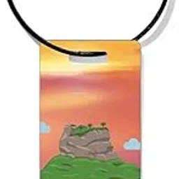 seqr Smart Lost & Found Luggage Tag – Metal QR Travel ID Tag with Wire Cable for Suitcase, Backpack, Stroller, Golf Bag – Scan & Find Digital Souvenir Tag – Smart Travel Accessory/Srilanka Souvenir-picture-37