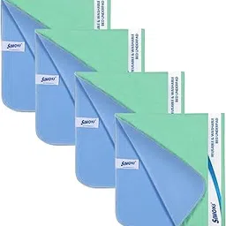 Simon’s Adult Reusable Classic Bed Underpad for Elderly, Heavy Absorbency Large Size 34 X 36 inches | Leak Proof 4 Layer Design Protects Surfaces for Incontinence Patients – Green | Pack of 4-picture-26