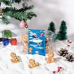 The Bake Shop Christmas Crunchy Ginger Bread Cookies (Pack of 2)-picture-12