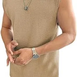 the blazze Men's Regular Fit Tank Tops Sleeveless Round Neck T-Shirt for Gym, Running and Outdoor B L2711-picture-15