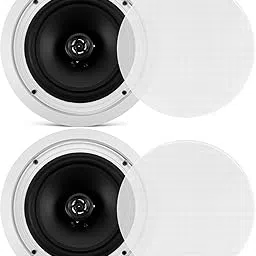 Pyle Home PDIC80T 8-Inch Two-Way In-Ceiling Speakers with 70V Transformer (Pair)-picture-25