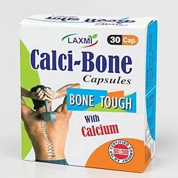 LAXMI Calci-Bone Ayurvedic Capsules for Arthritis, Joint & Knee Pain Relief | Bone Strength & Calcium Support Supplement for Men & Women (120)-picture-60