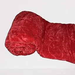CHANGERS Embossed Blankets,Quilt,duvets,dohar,Quilt,duvets,dohar Solid Colour Ultra Soft Floral Double Bed Heavy Mink Winter Blanket-picture-36