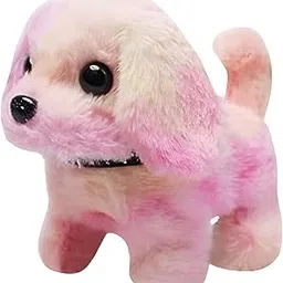 ZIFSA Walking and Barking Dog Soft Toy Fantastic Puppy Battery Operated Run Toy Kid (Multi)-picture-54
