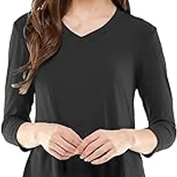 fashmind Women's Solid Regular Fit T-Shirt-picture-15