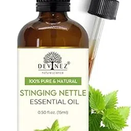 Devinez Stinging Nettle Essential Oil (15ml) – 100% Natural & Undiluted for Hair & Skin Care, Supports Blood Pressure & Sugar Levels, Boosts Learning & Performance (Bichu Buti)-picture-52
