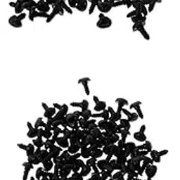 200 pcs PVC Safety Nose for Bear Animal Toy Doll DIY 10x13mm & 9x12mm-picture-39