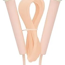 DTR Creation Cartoon Skipping Rope for Kids | Soft Silicone Animal Handle Skipping Jump Rope for Boys & Girls | Cute Cat Design | Adjustable & Tangle-Free (Pink Color)-picture-48