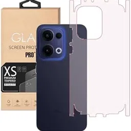 OJUCASE 360 Back full cover Screen Guard for Oppo Reno 13 5G TPU Clear Soft Hydrogel Film Back Film (Not Glass). (matte finish)-picture-11