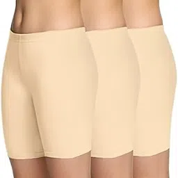 lux karishma Shorts - 100% Pure Cotton, Soft & Breathable Undershorts for Women & Girls, Non-See-Through, Perfect for Layering Under Skirts & Everyday Use (Colors May Vary)-picture-15