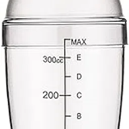 Bridge2shopping Acrylic Cocktail Shaker with Strainer Unbreakable, 300 ML-picture-30