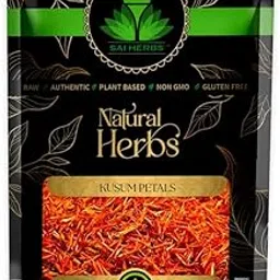 SAI HERBS Kusum Flower - Phool Kusum - Carthamus Tinctorius Linn - Schleichera oleosa - Safflower (500 Grams)-image-15