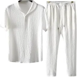 five on seven Men’s Track Suit Comfortable Cotton Blend Sportswear Set with Full Zip Jacket & Jogger Pants, Stylish Gym, Running, Training & Casual Wear Outfit for All Seasons-picture-38