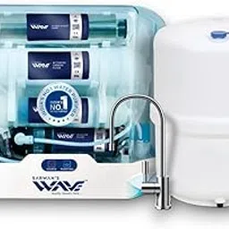 Pure Water Solutions RO Water Purifier, White and Blue, UV Activated Carbon Filter System with Storage Tank-picture-62