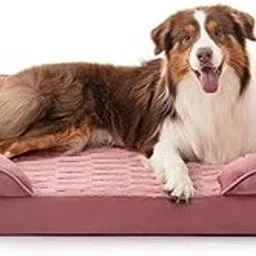 FURTIME Orthopedic Dog Beds for Large Dogs, Washable Dog Couch with Ultra Comfy Supportive Foam, Egg Foam Dog Beds Large Sized Dog with Removable Cover, Large Pet Sofa Bed Waterproof, Nonskid Bottom-image-94