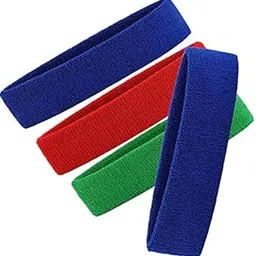 r lon R-LON Workout Headband for Women & Men - Moisture Wicking & Non-Slip Exercise Hairband or Sports Sweatband -Ideal for All Sports Like Tennis, TT, Badminton, Running and Yoga (4 PC) a53-picture-43