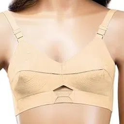 angelform Women's Round Stitch Cotton Bra - Intimate (Femina)-picture-19