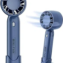 JSMorison Mini Portable Handheld Fan, USB Rechargeable, 3 Speed Settings, Compact and Lightweight for Travel, Desk, and Outdoor Use-image-17