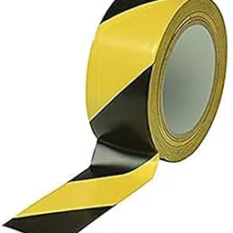 ZapZap Zebra Floor Marking Tape – Pack of 3 | 2 Inch x 60 Feet | Black & Yellow Reflective Anti-Skid Tape | Caution & Hazard Warning Barricade Tape for Construction, Road Safety & ESD Zones-picture-37