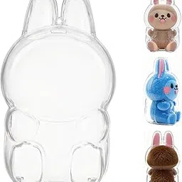 LABUBU Compatible Case, Transparent, Clear Cover, Love Case, Transparent, Supports Standing & Sitting Positions, Convenient Portability, Storage & Protection, Thin & Lightweight, Acrylic Display Case-image-51