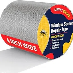 Mosquito net patch repair Tape, Window Screen Repair Tap, Strong Adhesive & Waterproof Window Mosquito net Covering Mesh Tape for Door Tears Holes Screen Patch Repair (200Cm X 5CM) (200Cm X 10CM)-picture-15