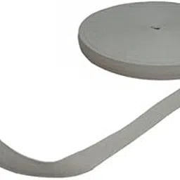 Preeti Yoga Cotton Niwar Roll For Iyengar Yoga | Raw Material For Making Yoga Belt Straps | 50 meter - White-image-8