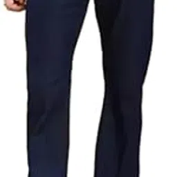 comfits Men's Loose Fit Straight Leg Jeans, Dark Blue, Baggy Style, Plain Denim-picture-35