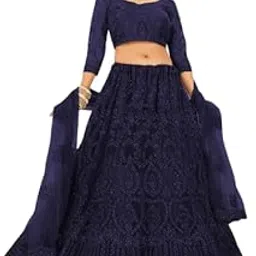 reelove factory embroidered semi stitched lehenga choli-picture-15