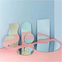 Geometric Acrylic Mirror Styling Props for Product Photography, Ornament Photography and Backdrop for Photography (Pack of 8)-picture-25