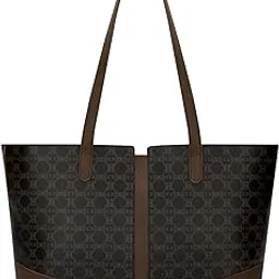 lavie Women's Mono Freya Monogram Print Tote Bag for Women | Tote Bag for Work | Ladies purse | Stylish Shoulder Bag | Gift for Women-picture-19