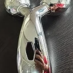 Soniixa's Manual 3D Massager Roller 360 Rotate Face Full Body Shape for Skin Lifting Wrinkle Remover Facial Massage, 15.5 x 9.5 x 5.3CM, (Silver) 3D Massager Roller-picture-59