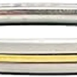 TEYRAH Brass Line 6MM Stainless Steel Sikh Kada For Women And Men Punjabi Bracelet Indian Accessory Sikh Wrist Band Punjabi Kara For Women and Men 60Grams-picture-45