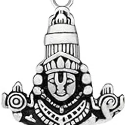 tribal ornaments 925 sterling silver vintage stylish Hindu idol Tirupati balaji and Laxmi Pendant jewelry ssp01597-picture-12