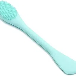 Jass enterprise Silicone Face Cleanser Massager Brush with Facial Stick Spatula Double-sided for Cleansing Exfoliating, Face Mask Applicator-picture-54