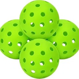 RVMN Premium Pickleball Balls Set Outdoor Games - (Pack of 2 Pickle Ball, 40+ Holes, Green) Made with Light Durable | Premium Material | Pickleballs with 40 Precision Holes, Active Bounce Padel Balls-picture-32