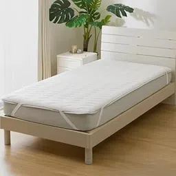 Reversible Cooling Mattress Pad Absorbs Body Heat Keep Cool for Hot Sleepers Q-MAX(Japanese Tech) Hypo-Allergenic Bed Pad All Season Antibacterial Odor/Dust Resistant Gray (105x190 cm (Single))-picture-24