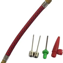 Bike Pump Extension Hose Tube Schrader Valves Sports Ball Needle Model 2-picture-12