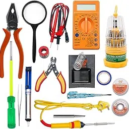 Electronic Spices 16 in 1 25watt Soldering Iron Starter Kit for DIY Craft and Electronic and Industrial Work-image-58