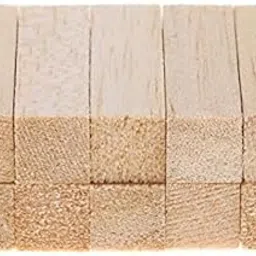 Enakshi® 4x10 Pieces Square Balsa Wood Stick Block Unfinished Woodcraft Dowel Rod 80mm|Crafts | Multi-Purpose Craft Supplies | Crafting Pieces | Wooden Pieces-image-6
