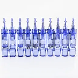 AJICA Derma Pen Needles Cartridge 12 Pin | 36 Pin | Nano Needle Cartridge Tip For A1 & A6 Derma Pen Electric Auto Micro Stamp Derma Anti-Aging Pack of 10 (Blue, 36 Pin)-picture-23