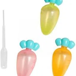 3xHoney Bottles Storage Empty Mini Tomato Ketchup Bottle for Home BBQ Utensils Style A-picture-34